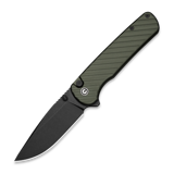 CIVIVI - Iron Tide, Forest Green Aluminum, Black Stonewash