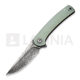 CIVIVI - Mini Asticus Damascus, natural G10