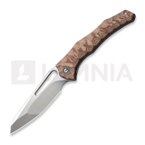 CIVIVI - Spiny Dogfish, Brown Linen Micarta, Satin