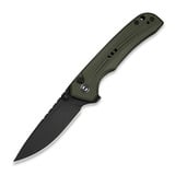 CIVIVI - Tarask, OD Green G-10, Black Stonewash