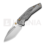 CIVIVI - Wellmax, Gray Aluminum & Polished Lexan, Satin