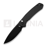 CJRB - Pyrite Button Lock Black Black Blade