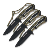 Cold Steel - Throwing Knives With Paracord Handle, 3 Pack