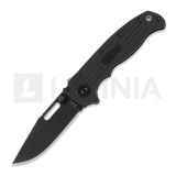 Demko Knives - AD 20.5 DLC, Clip Point, noir