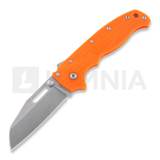 Demko Knives - AD 20.5 Stonewashed, Shark Foot, orange