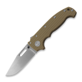 Demko Knives - MG AD20S Clip Point 20CV G10, brown