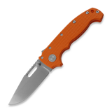 Demko Knives - MG AD20S Clip Point 20CV G10, orange