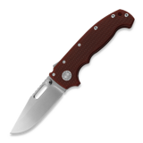Demko Knives - MG AD20S Clip Point 20CV G10, red