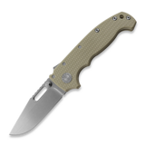 Demko Knives - MG AD20S Clip Point 20CV G10, tan