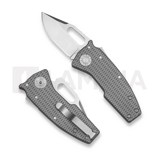 Demko Knives - Nano Shark 20CV Clip Point Milled Titanium