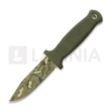Demko Knives - USA Armiger 4 3V Clip Point Multi-Layer Camo, OD Green