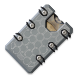 EOS - 3.0 Lite Wallet Hex Gun Metal
