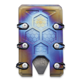 EOS - Titanium 2.5 Wallet Flame