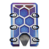 EOS - Titanium 2.5 Wallet Flame & Sa