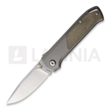 Flytanium - Arcade - Gunmetal Micarta - Stonewash