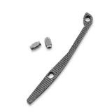 Flytanium - Black Canvas Micarta Backspacer for Benchmade 945 Mini Osborne