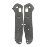 Flytanium - Black Canvas Micarta Scales for Benchmade Mini Osborne 945