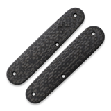 Flytanium - Carbon Fiber Scales for Victorinox Cadet SAK - Contoured