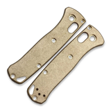 Flytanium - Classic Brass Scales for Benchmade MINI Bugout - Antique Stonewash