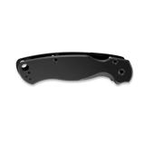 Flytanium - Classic Titanium Scales for Spyderco Paramilitary 2 Knife - Titanium Black