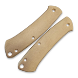 Flytanium - Contoured Brass Scales for Benchmade Proper - Stonewash