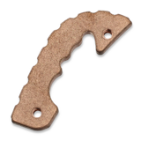 Flytanium - Copper Backspacer for Spyderco Shaman - Antique Stonewash