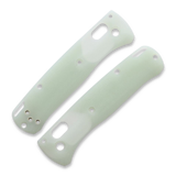 Flytanium - Crossfade Jade G-10 Scales for Benchmade Mini Bugout Knife