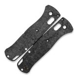 Flytanium - Crossfade Shredded Carbon Fiber Scales for Benchmade Bugout