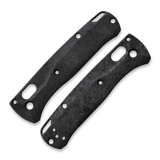 Flytanium - Crossfade Shredded Carbon Fiber Scales for Benchmade MINI Bugout