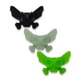 Flytanium - Dead Fly Society Silicone Bead 3 Pack - Black, Green, Glow