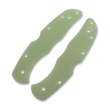 Flytanium - G-10 Scales - Spyderco Endura - Natural Jade