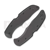 Flytanium - G-10 Scales - Spyderco Endura - Pitch Black