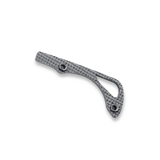 Flytanium - Green Canvas Micarta Backspacer for Benchmade MINI Bugout