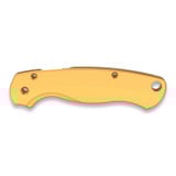 Flytanium - Loop Scales - Aluminum - Spyderco Paramilitary 2 - Gold Nugget