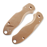 Flytanium - Lotus Copper Scales for Spyderco Para 3, Stonewash