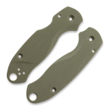 Flytanium - Lotus G-10 Scales for Spyderco Para 3 Knife, OD Green
