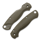 Flytanium - Lotus OD Green G-10 Scales for Spyderco PM2 Knife