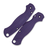 Flytanium - Lotus Purple G-10 "Purple Haze" Scales for Spyderco PM2 Knife