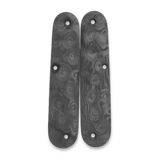 Flytanium - Raindrop CF Scales for Victorinox Cadet SAK - Contoured