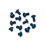 Flytanium - Set of 12 Titanium Body Screws for Benchmade Bugout Blue