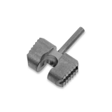 Flytanium - Slotted Titanium Ball Cage Lock for Spyderco Manix 2 - Stonewash