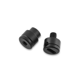 Flytanium - Slotted Titanium Thumbstud Kit for Benchmade - Black