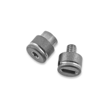 Flytanium - Slotted Titanium Thumbstud Kit for Benchmade - Stonewash