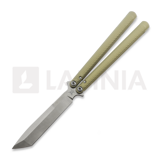 Flytanium - Talisong Z - Tanto - Bushing / Champagne / Stonewash