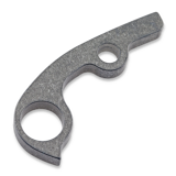 Flytanium - Titanium Backspacer for Spyderco Para3 - Stonewash