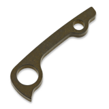 Flytanium - Titanium Backspacer for Spyderco PM2 - Bronze Anodize