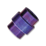 Flytanium - Titanium Lanyard Tube for Spyderco PM2 & Para3 Purple