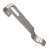 Flytanium - Titanium Pocket Clip for Boker Kalashnikov Knives - Bead Blast