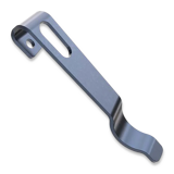 Flytanium - Titanium Pocket Clip for Boker Kalashnikov Knives - Blue Anodized