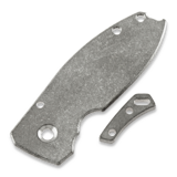 Flytanium - Titanium Scales for CRKT Squid - Stonewash